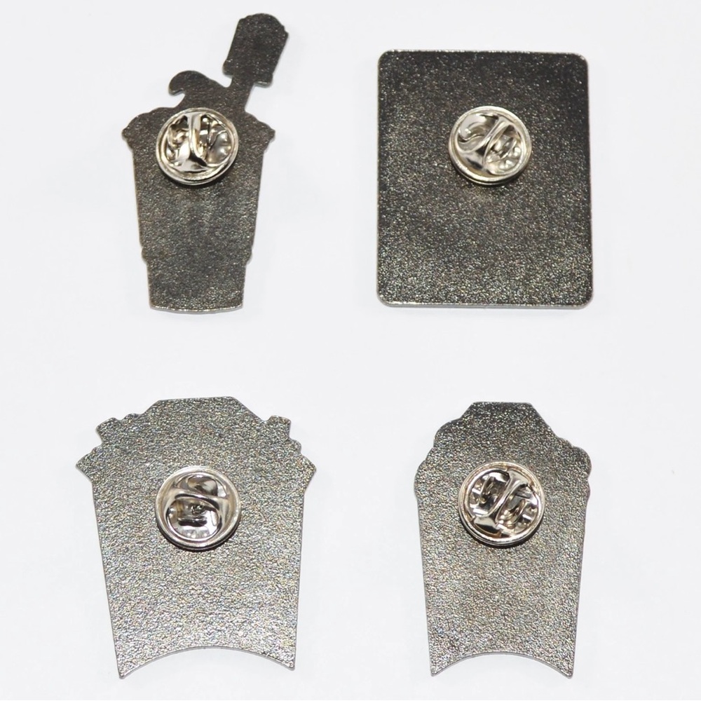 Exclusive Wendy’s x Wednesday’s Employees Only Mystery Pins - x4 Limited Edition - Picture 3 of 4